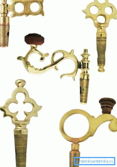 Запорная частка самавара - правобраз сучасных запорных кранаў Запорная частка самавара - правобраз сучасных запорных кранаў